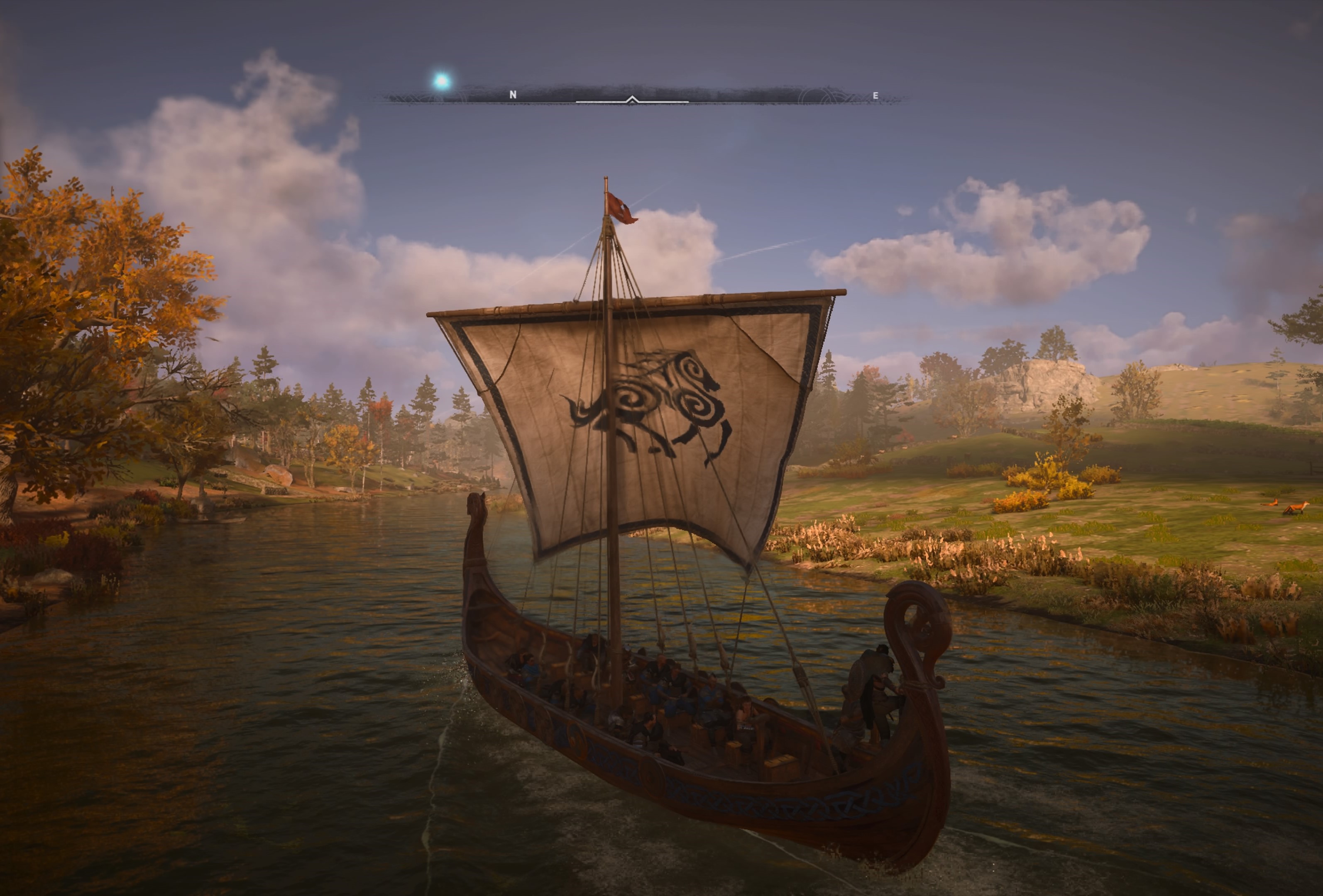 Assassin's Creed Valhalla viking longboat
